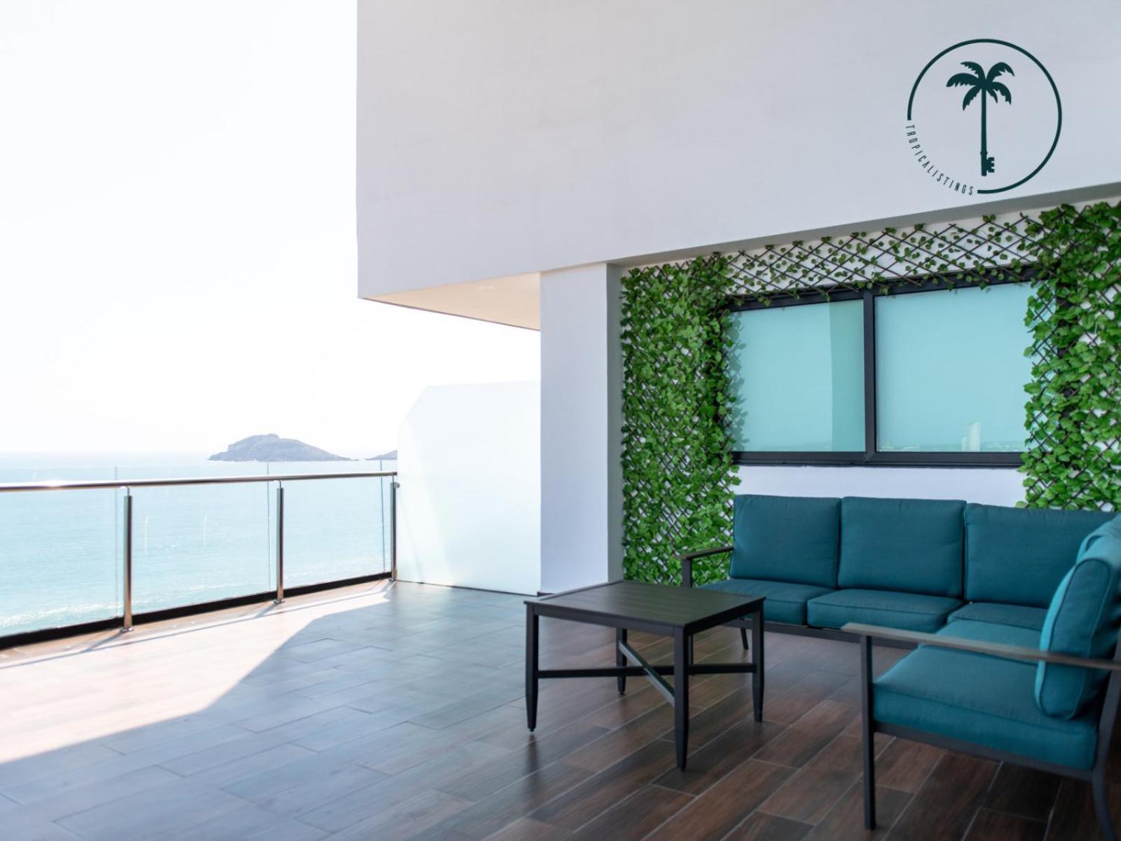 Hermosa Vista Al Mar, Condominio De Lujo! Масатлан Экстерьер фото