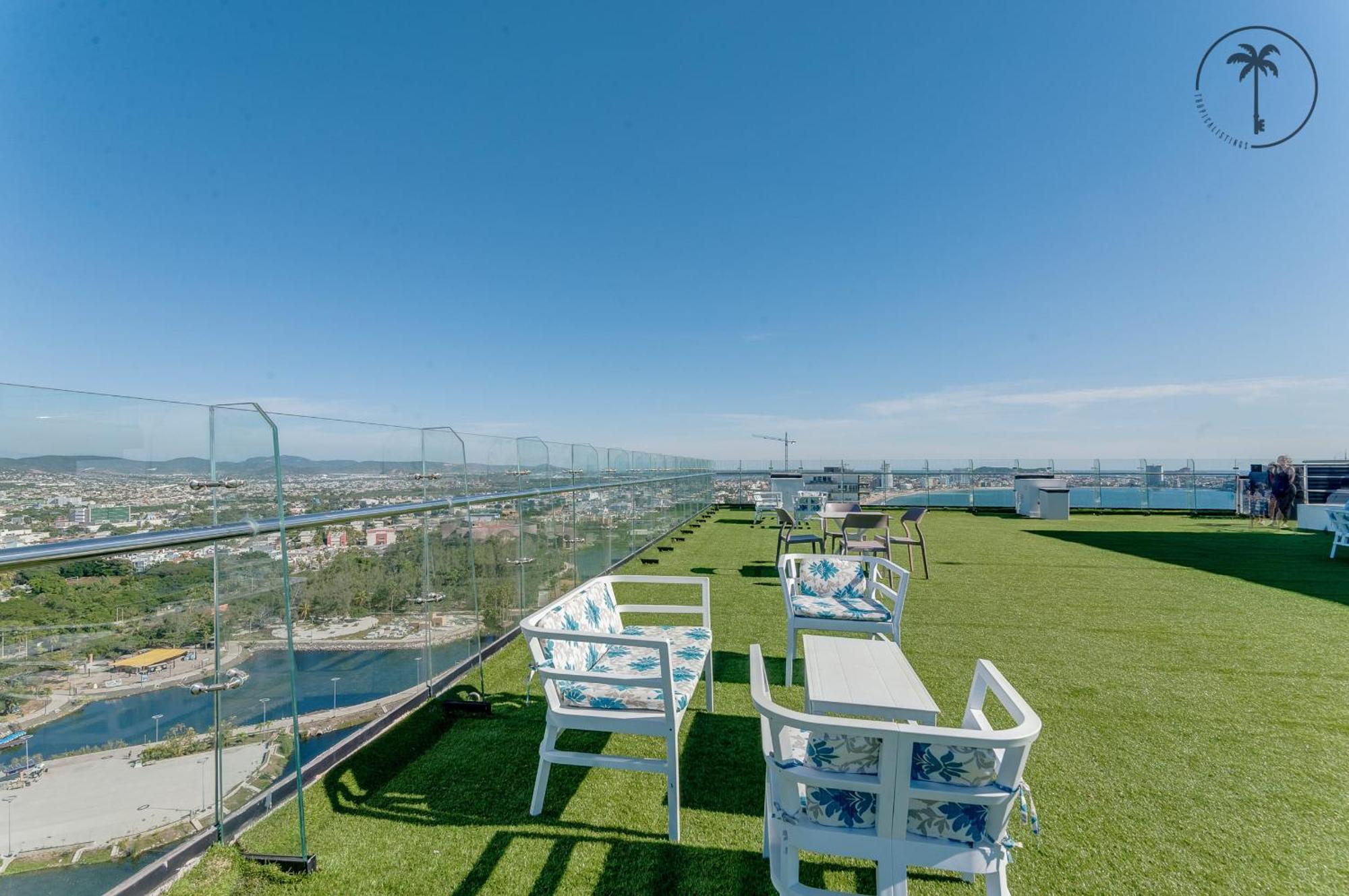Hermosa Vista Al Mar, Condominio De Lujo! Масатлан Экстерьер фото